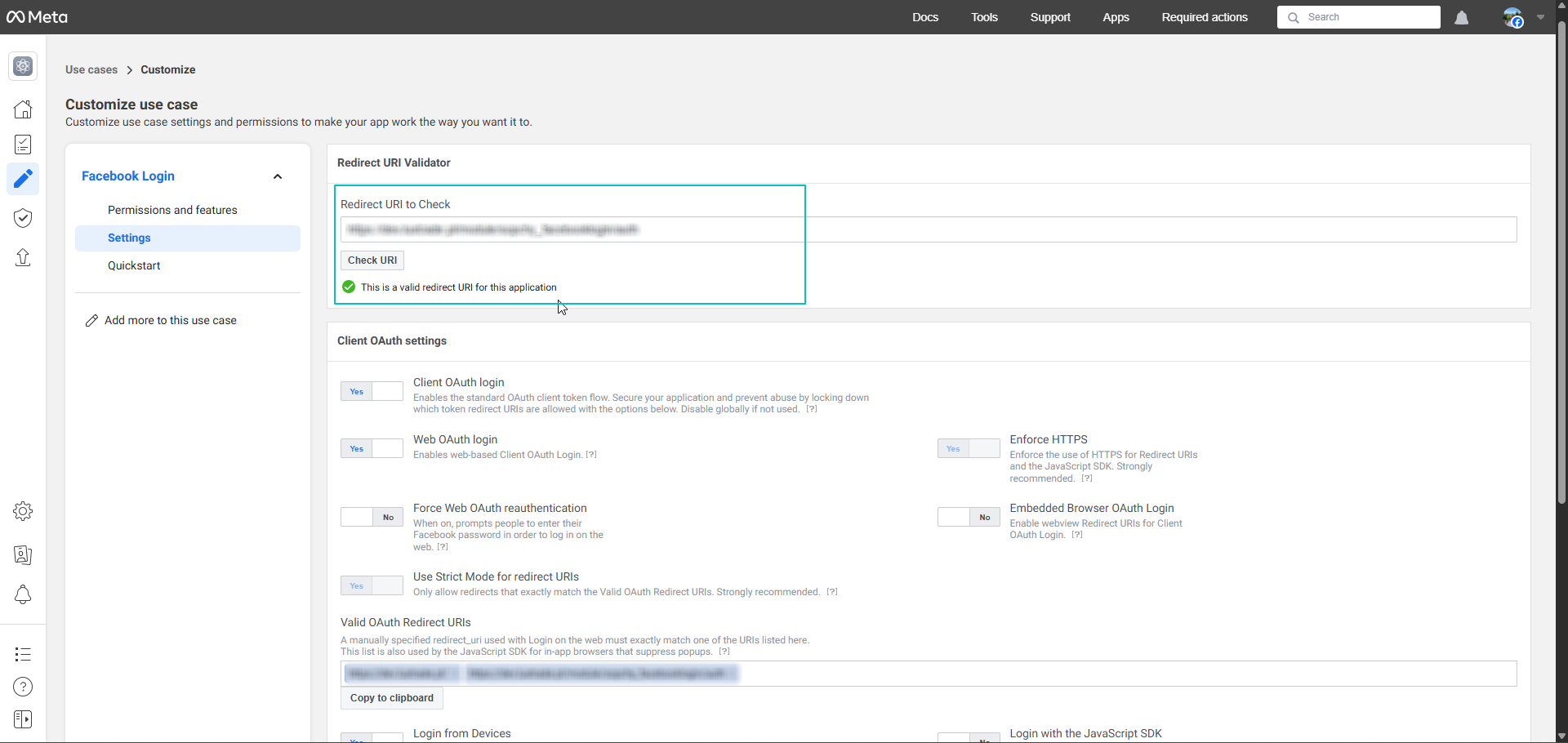 Testowanie przekierowania